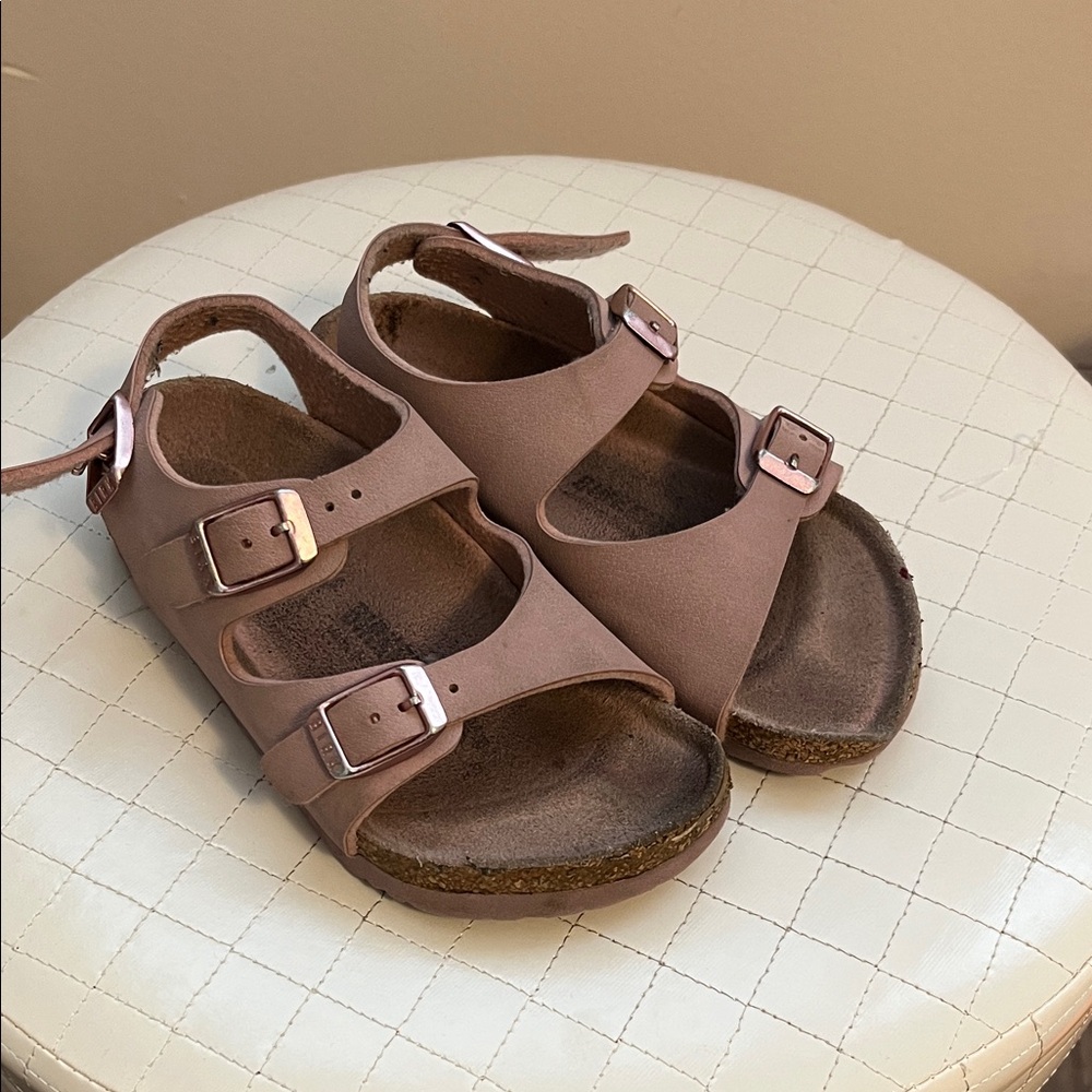 Birkenstock Kids Tan Sandals